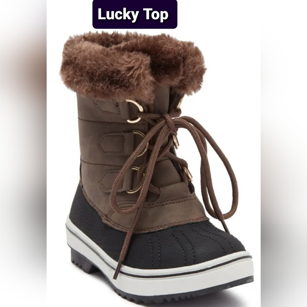 Lucky Top Snow Boot kids size 12